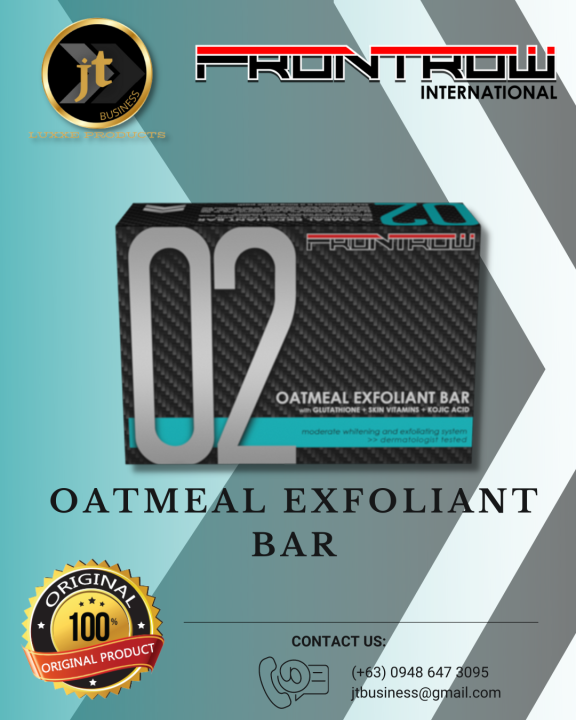 02 Oatmeal Exfoliant Bar Soap Lazada PH