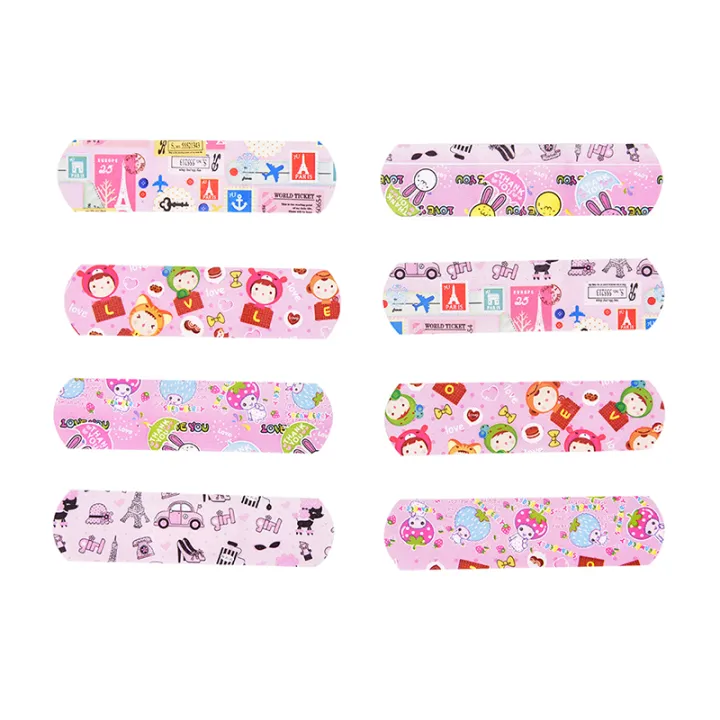 50PCs Variety Decor Patterns Bandages Cute Cartoon Band Aid | Lazada PH