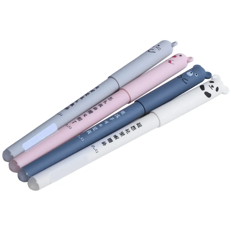 4 Pcs/Set Cute Animal Panda Mouse Erasable Gel Ink Pen Gel Pen School Office Supply Gift Students Stationery | Lazada 4 Pcs/Set Cute Animal Panda Mouse Erasable Gel Ink Pen Gel Pen School Office Supply Gift Students Stationery | Lazada