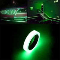 【CC】 Car Storage Fluorescent Band Dark Stickers Styling Accessories Decoration