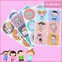 II-AURORA นักเรียนกลางแจ้งชายหญิงไฟ36ชิ้นกันสติกเกอร์รูปยุงสำหรับเด็กสติ๊กเกอร์กันยุงเด็ก