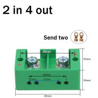 Single Phase 2-In 4 / 6 / 8 / 12 Outgoing Terminal Box Household Distribution Box Jtion Box Terminal Block 220 V