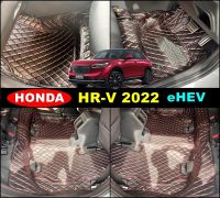 พรมปูพื้นรถยนต์ 6D HONDA HR-V 2022 eHEV พรม6D เข้ารูป ภายในรถ เต็มคัน 3ชิ้น