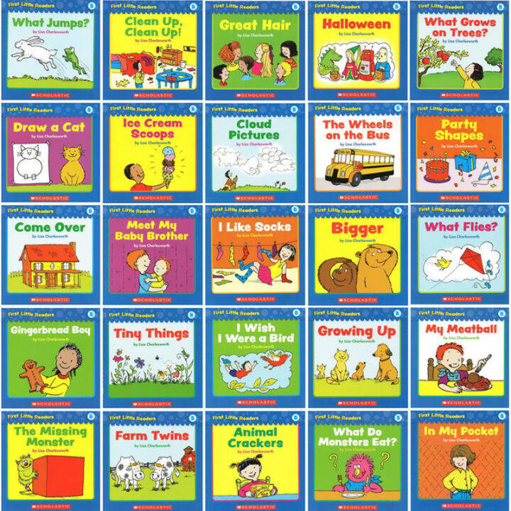 First Little Readers Parent Pack: Guided Reading B With CD 25 Mini ...