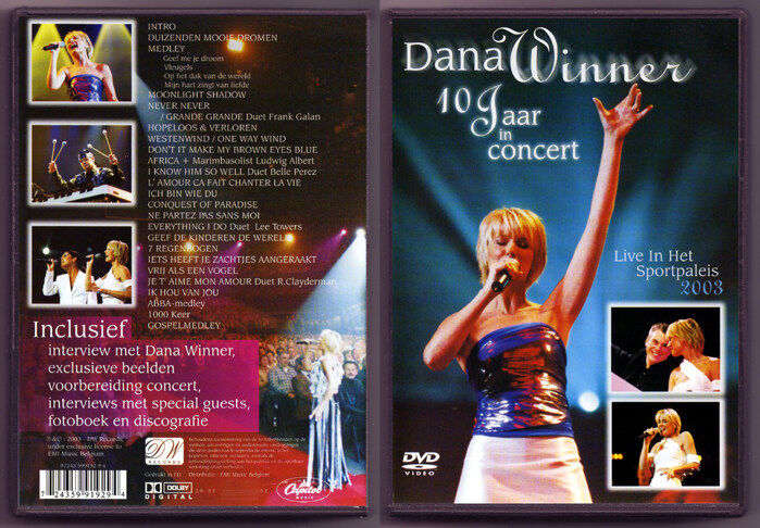 Dana Winner 10 Jaar in Concert live 2003 (DVD)