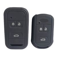 ☽✸► Silicone Skin Bag For Chery Tiggo Arrizo Smart Remote Key 3 Button Case Holder Car Interior Accessory