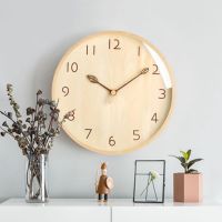 TME นาฬิกา พร้อมส่งได้รับใน 1-2 วัน  แขวนติดผนัง Japan Minimal Wall Clock (Leaf in the Wood) นาฬิกาตกแต่ง นาฬิกาแขวนผนัง  นาฬิกาตั้งโต๊ะ นาฬิกาผนัง