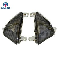 ไฟล์.♛สำหรับ Kawasaki ZX14 ZX14R ZZR1400 ZX-14R ZZ-R ZZR 1400 2006-2016 E-Mark ด้านหน้าไฟ LED ไฟหรี่รถยนต์