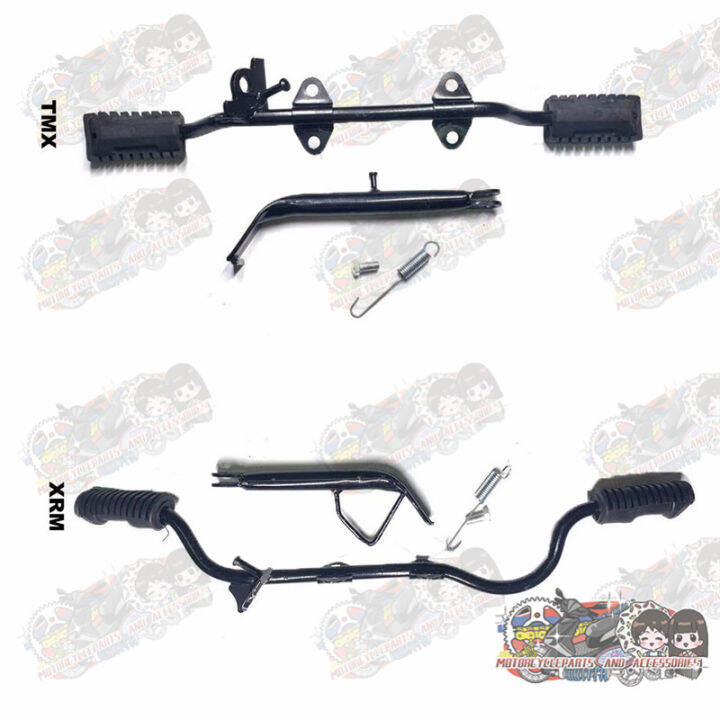 LJ Motorcycle Footrest Bar Assy Footrest Assembly With Side Stand Tmx