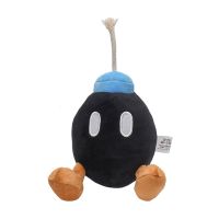 【CC】 15cm Super Mario Bros Figure Bob-Omb Anime Cartoon Kawaii Soft Stuffed Dolls Kids Boys Birthday Gifts