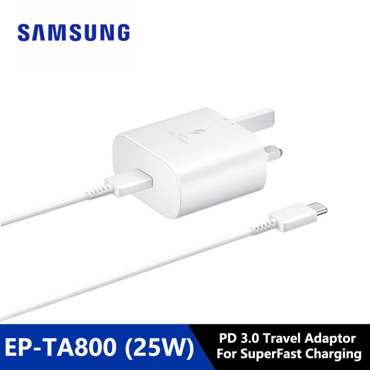 1688tvc-samsung-ต้นฉบับ25w-45w-ซุปเปอร์ที่ชาร์จความเร็วสูง-type-c-เครื่องชาร์จติดผนัง-pd-3-0-qc-อะแดปเตอร์ชาร์จในรถยนต์ท่องเที่ยวพร้อมสาย5a-type-c-สำหรับ-galaxy-s20-s20-s21-s23-ultra-note-20-10-5g-a80