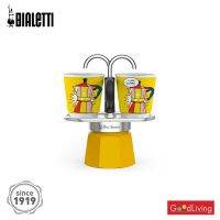 Bialetti หม้อต้มกาแฟ รุ่น Mini Express Yellow 2 Cups Lichtenstein (ลิกเทนสไตน์)/BL-0001405/NP