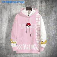 ❣ Japanese ins super fire Pikachu fleece male hooded interest high street wind easing joker qiu dong paragraph add wool coat