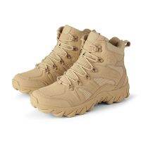 【LZ】₪♗❦  Military Combat Ankle Boot dos homens Tactical Army Boot Macho Sapatos de Motocicleta Segurança do Trabalho ao ar livre Tamanho Grande