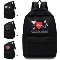 2022 New Women Backpack Shoulders School Bag Canvas Laptop Backpack Unisex Backpacks Designers Nurse Pattern Printed Sport Bags 【AUG】