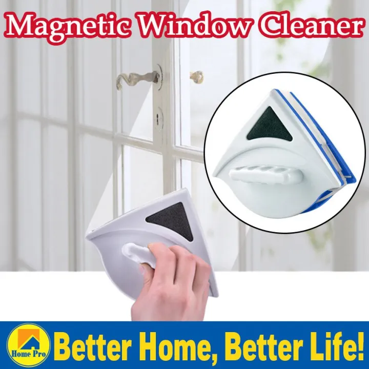 Double Sided Window Glass Cleaner Brush Home Wizard