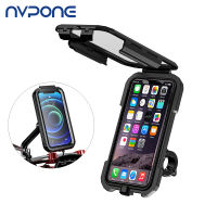 Bike Phone Support Waterproof Case Bike Motorcycle Handlebar Rear View Mirror Stand Holder for 4.7-6.8" Mobile Phone Mount Bag