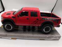 โมเดลรถยนต์ 2011 Ford F-150 SVT Raptor Pickup. ทำจากเหล็ก สัดส่วน 1:24 ประตู ฝากระโปรง เปิดปิดได้เหมือนจริง ล้อฟรีสามารถสไลด์วิ่งได้เหมือนจริง 96867 Jada Toys Bigtime