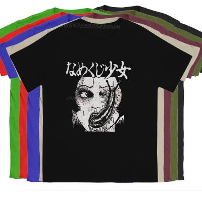 Male Face Art Special T Shirt Junji Leisure T-shirts Hot Sale T-shirt For Men Women Top Quality Fashion Tee Shirt