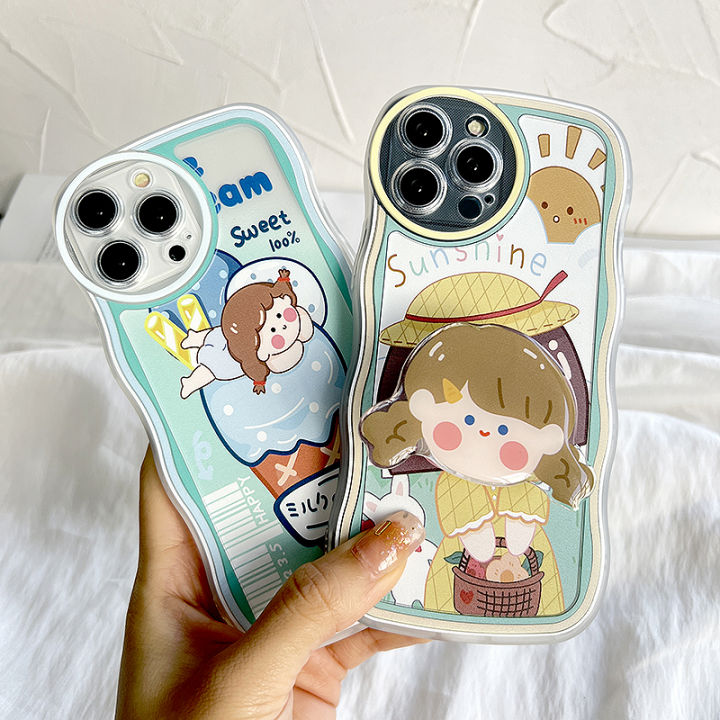 ggk-เคสสำหรับ-xiaomi-redmi-12-note-5-note-5-pro-xiaomi-10t-10t-pro-พร้อมที่ยึดฟรีเคสโทรศัพท์หยักนิ่มแฟชั่นการ์ตูนเด็กผู้หญิงน่ารักป้องกันกล้องคลุมทั้งหมดเคสโทรศัพท์มือถือกันกระแทก