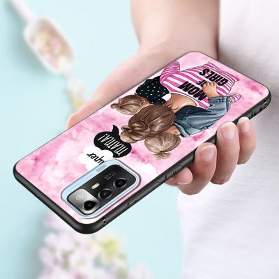 Mobile Case For ZTE Blade A72 5G Back Phone Cover Protective Soft Silicone Black Tpu Cat Tiger