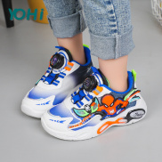 YOHI Children s and Boys Sneakers 2023 New Korean Spider Man Pattern