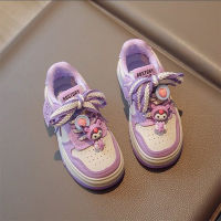 Girly Heart ฤดูใบไม้ร่วง Kawaii Sanrio อะนิเมะ Leisure Campus รองเท้าการ์ตูนน่ารักรองเท้ารองเท้าผ้าใบของเล่นน่ารักสำหรับเด็ก