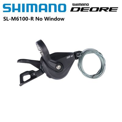 Shimano DEOER ซีรีส์ SL-M6100M6100สเปคของ Shifter Kanan 12 Shifter Kelajuan untuk Bahagian Menunggang