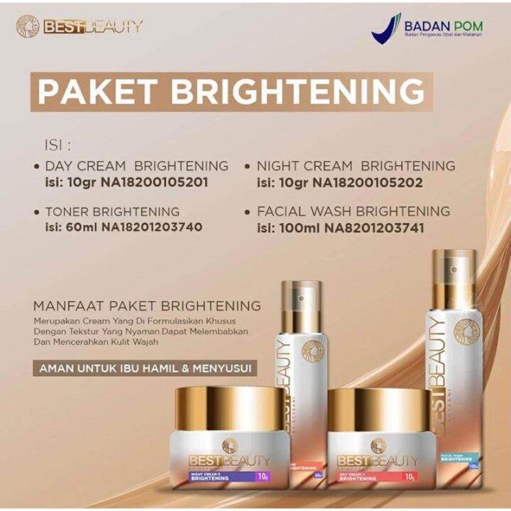 Paket Skincare Best Beauty Brightening Best Beauty / Ultimate Best ...