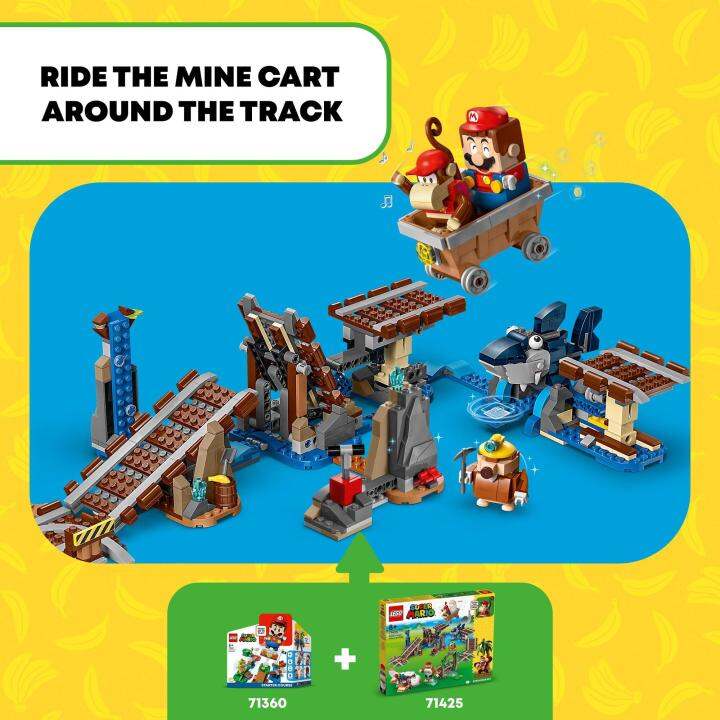 lego-super-mario-71425-diddy-kongs-mine-cart-ride-expansion-set-1-157-pieces