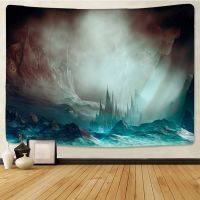 Bermuda tapestry wall hippie ocean witchcraft boho decoration home decor tapiz wall whale tapestry
