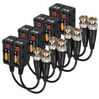 ดีลประจำวัน1080P 4MP 5MP 8MP AHD/HD-CVI/TVI/CVBS Passive HD Video Balun 4คู่ (UTP ถึง350M-600M)