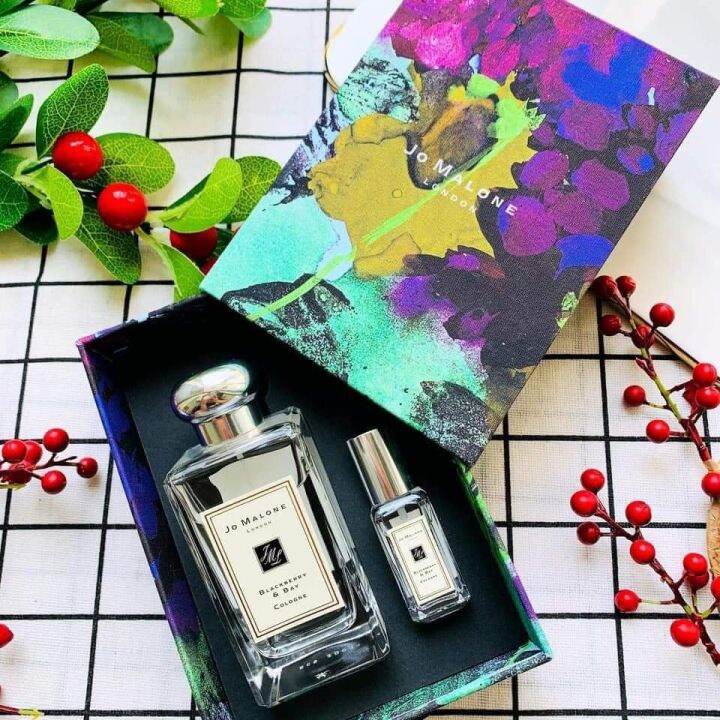 Set Nước Hoa Nữ Jo Malone Blackberry & Bay Cologne (100ml + 9ml)