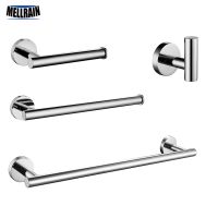 【jw】◆✻ Brilhando Espelho-Aço Inoxidável Conjunto De Hardware Do Banheiro Barra Toalha Redonda Suporte Papel Higiênico Anel Toalha Robe Hook