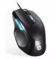 Mouse HP M150 1600 จุดต่อนิ้ว 6 ปุ่ม USB สายไฟเมาส์สำหรับเล่นเกมส์ OPT.USB HP GAMING