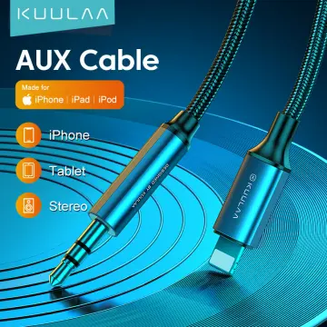 Cheap For iPhone 3.5mm AUX Cable Adapter For iPhone 13 12 11 Pro 8 7 Aux  Cable Adapter Headphone Connector Mini Audio Splitter For ios Adapter  Accessories