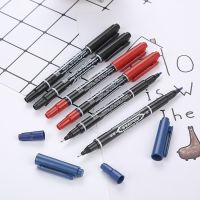 ?ปากกาเขียนซองไปรษณีย์ ? มาร์คเกอร์ 2 หัว  ปากกาMarker มาร์กเกอร์ ปากกาเขียนcd permanent ปากกาเคมี cd marker ปากกา ไม่ลบ เครื่องเขียน