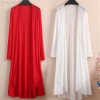 ❁ Long Sleeve Summer Sun Protection Clothing Women Long Cardigan Female Cardigans Women Loose Coat Jacket Ladies Shawl Outerwear