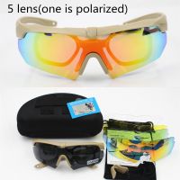 Polarized high quality sunglasses TR-90 military goggles5lens bullet-proof Army Tactical glasses shooting eyewear