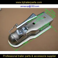 CVP Trailer coupling 2" x 3 Ball Hitch Back Trailer Coupler straight Tongue 3" 5000 Ibs trailer parts Trailer Accessories