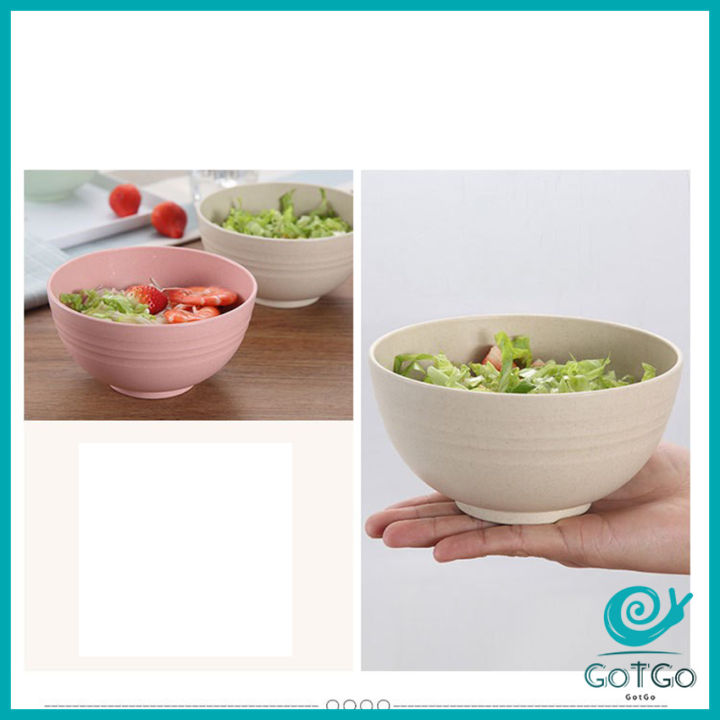 gotgo-จ-จาน-ชามใส่บะหมี่กึ่งสำเร็จรูป-ชาม-จานอาหารค่ำ-ทำจากข้าวฟางข้าวสาลี-จาน-ชาม-เครื่องใช้บนโต๊ะอาหาร-tableware