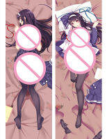 2WAY วิธีการดำเนินการในไม่ช้านี้โดย boring girfriend lakhya pillowcase COVER moegirl otak bedding pill Cartoon pillows