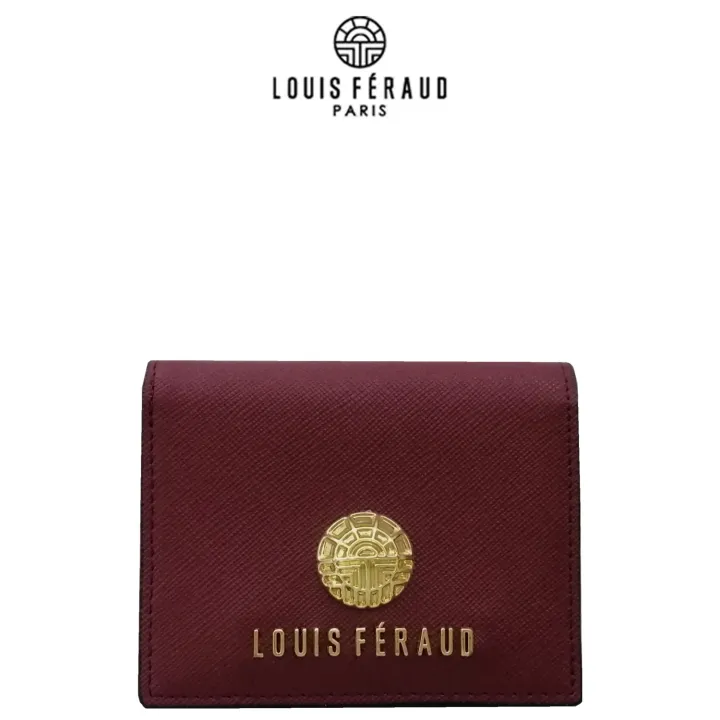 Louis Feraud Red calfskin wallet at 1stDibs