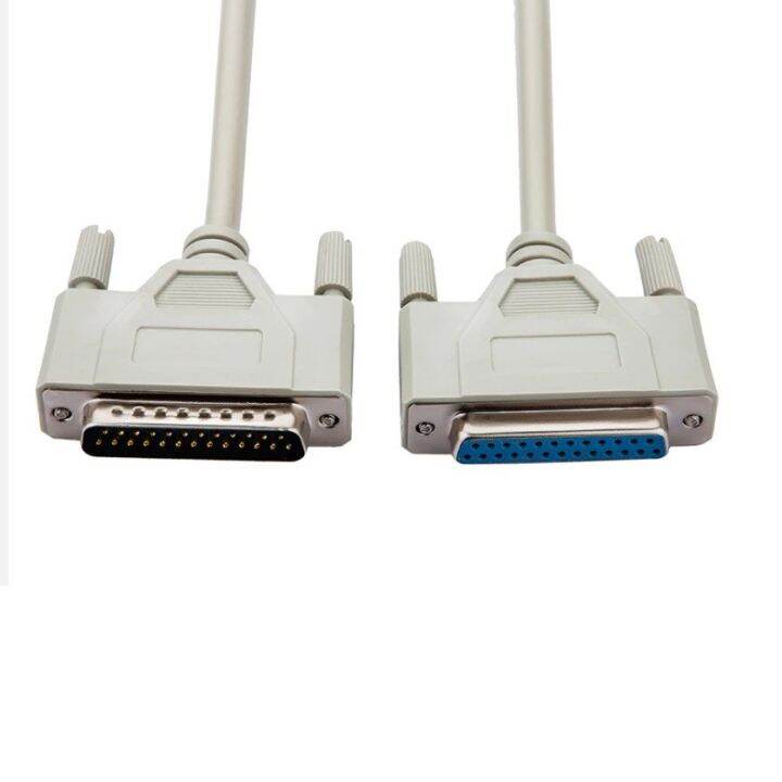 สาย DATA 25Pin DB25 Parallel Male to Female LPT Printer DB25 MF Cable computer cable Printer