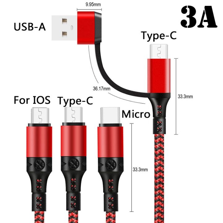 jw-hot-sell-5-in-1-usb-type-c-charger-cable-usb-port-multiple-charging-cord-wire-iphone-13