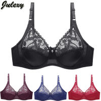 Julexy ลูกไม้ Y ผู้หญิง Hollow Out ชุดชั้นในสตรี Ultra -Thin หนา C D ถ้วย Soutien Gorge Plus ขนาดชุดชั้นใน