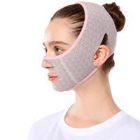 Hot V Face Slimming เข็มขัด Facial Cheek Bandage Firm Lifting Band Anti-Wrinkle Strap Sleep Elastic Bandage Facial Skin Care เครื่องมือ