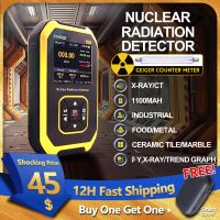 ﹍◘♞ chailian261683 FNIRSI GC-01 Geiger Counter Nuclear Radiation Dosimeter Detectors X-ray Detector Tester