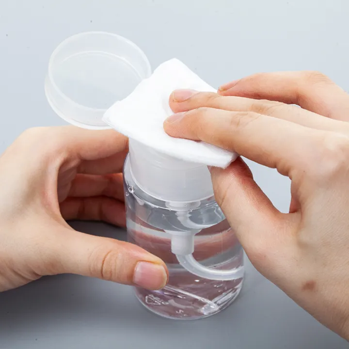 Bottle pressing and bottling skincare lotion pressing makeup remover