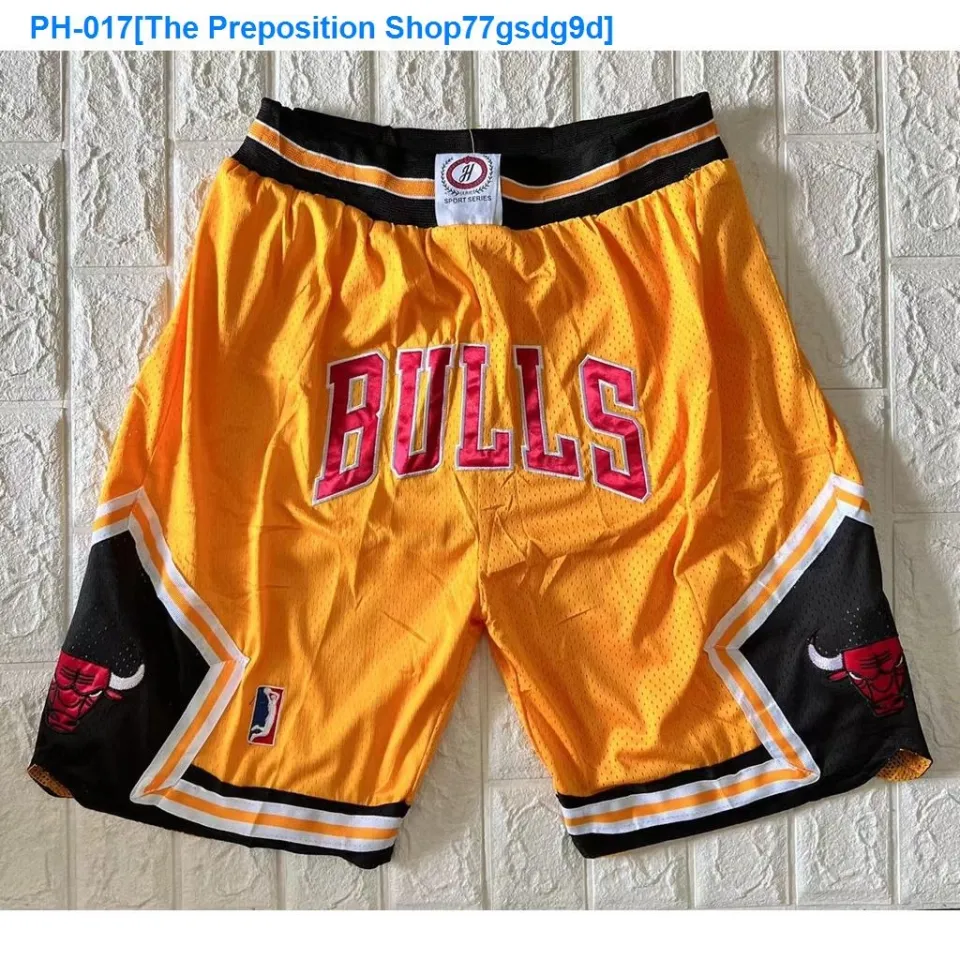 Mitchell & Ness Just Don Co-branded 1997 Chicago Bulls Retro Basketball  Shorts Men's Shorts #6